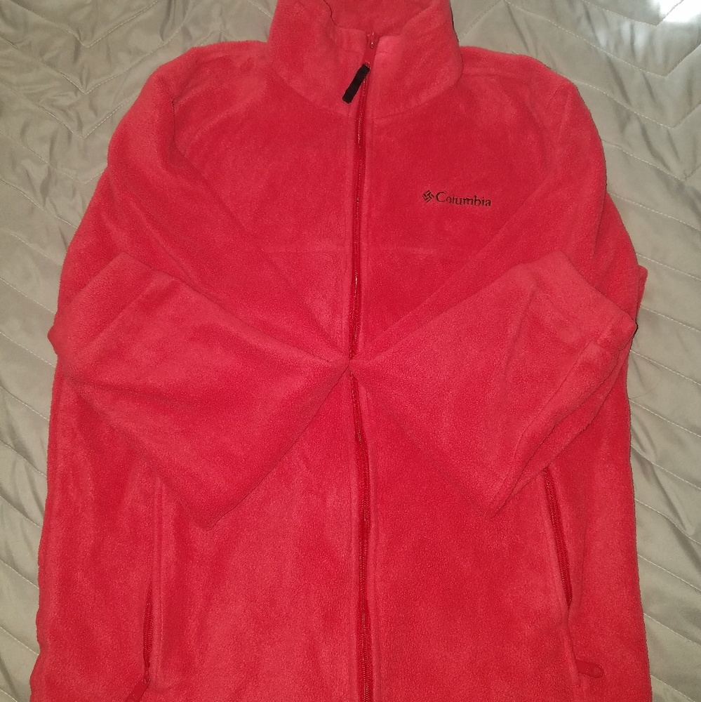 Columbia zip up sweater